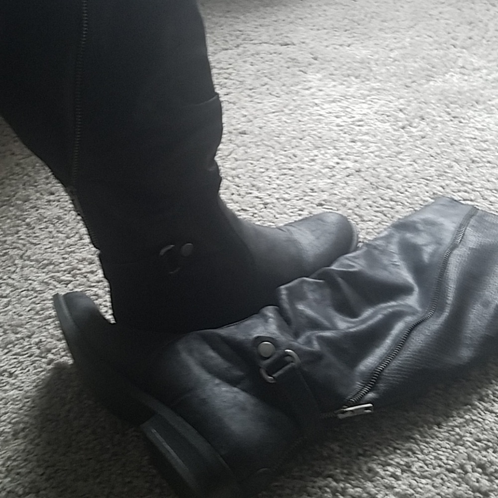 Tall Black Boots